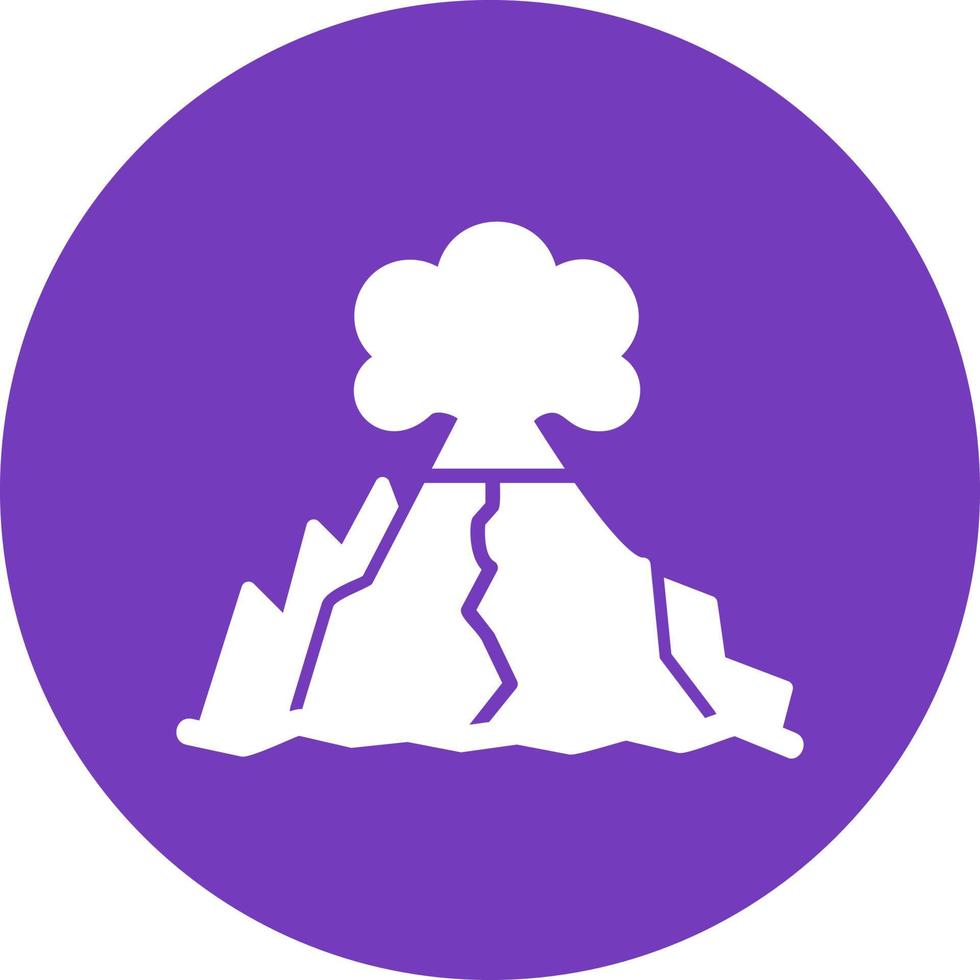 Volcano Vector Icon