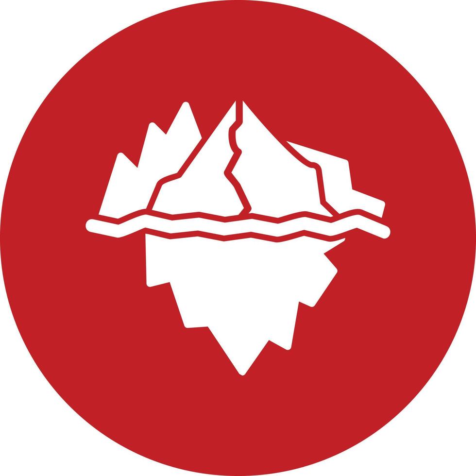 Iceberg Vector Icon