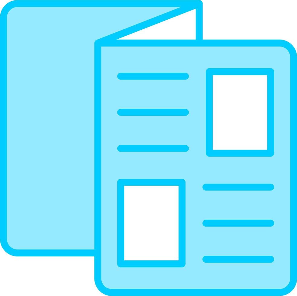 Brochure Vector Icon