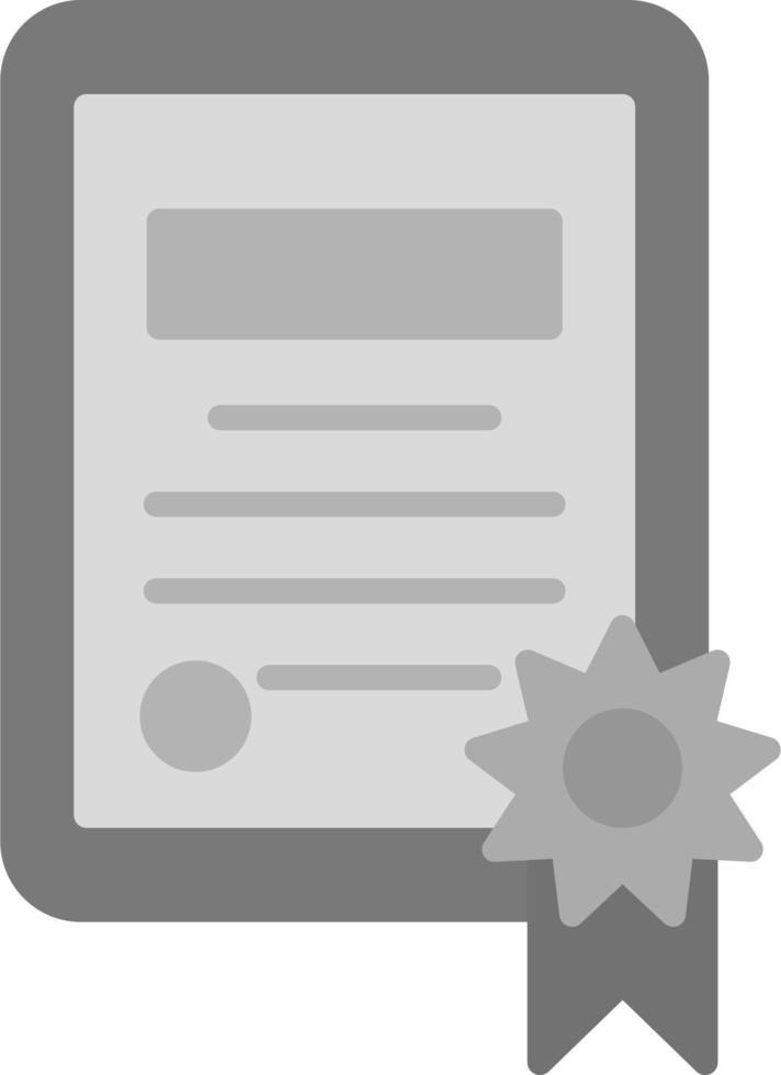 Certificate Vector Icon