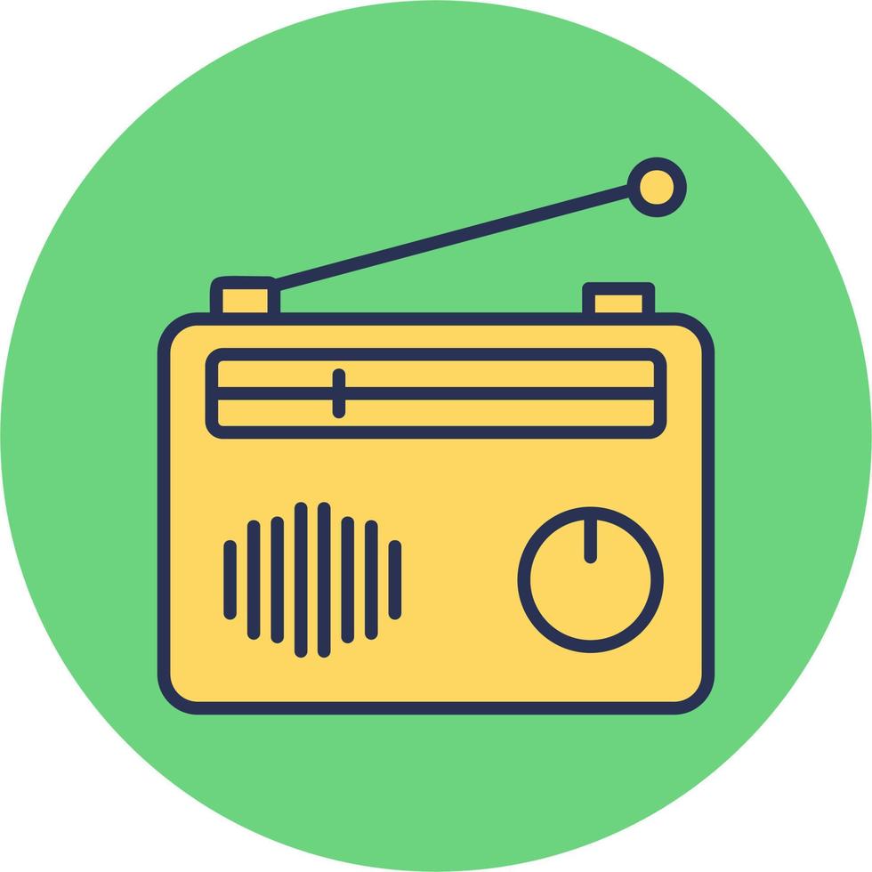 Radio Vector Icon