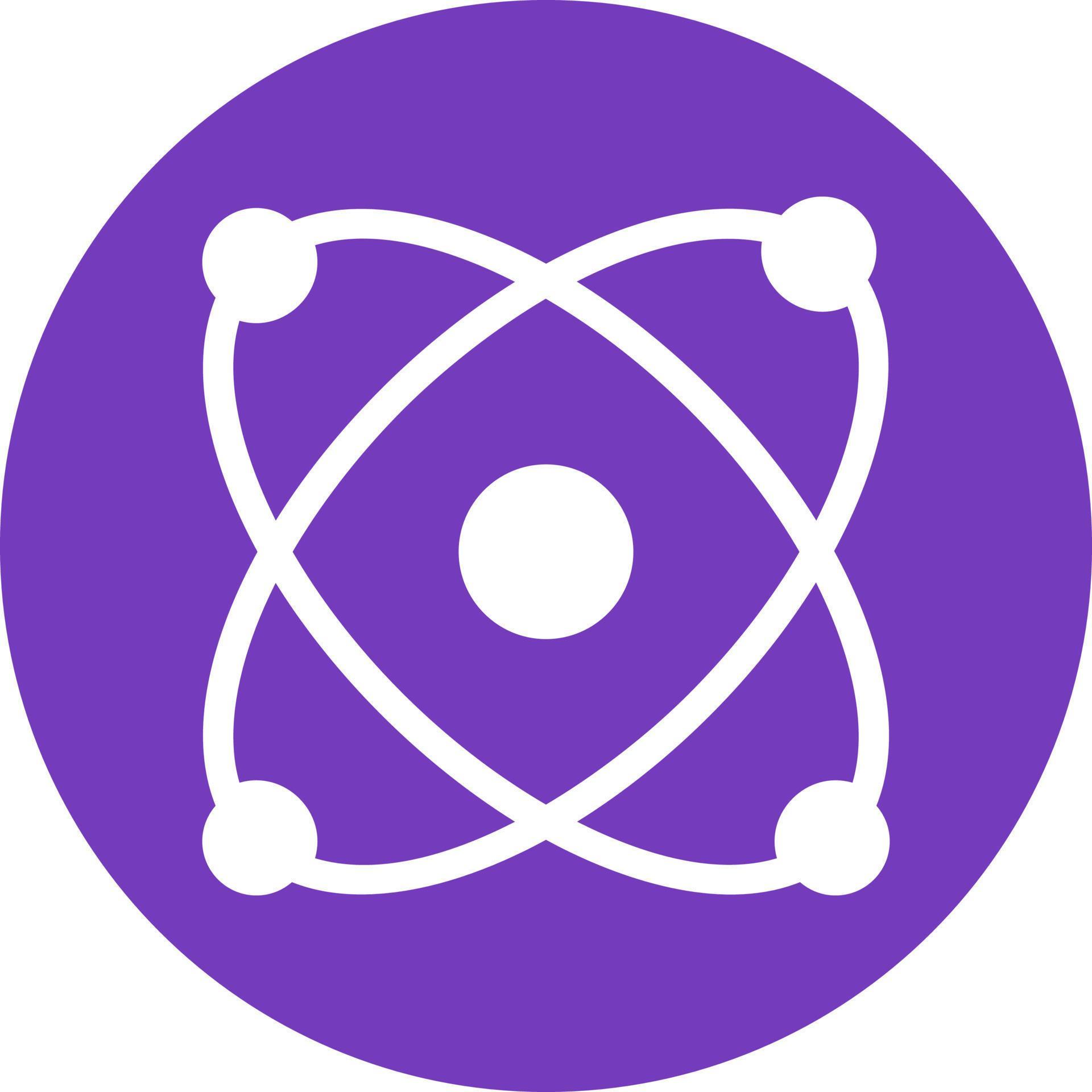 Atomic Vector Icon 20531600 Vector Art at Vecteezy