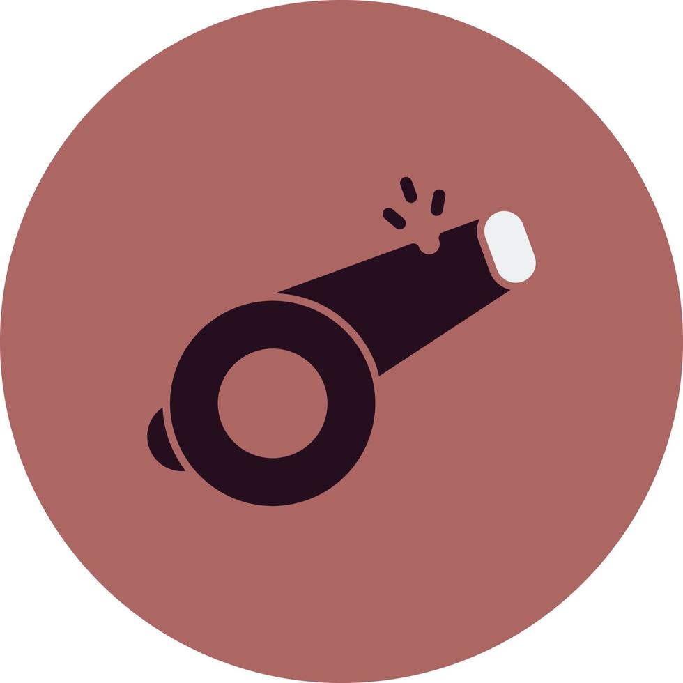 Dog Training Whistle Vector Icon
