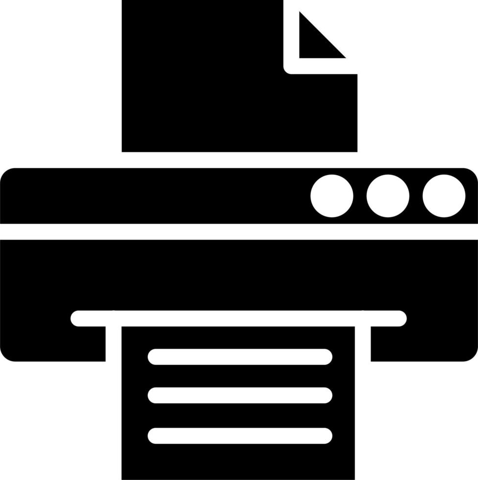 Printer Vector Icon