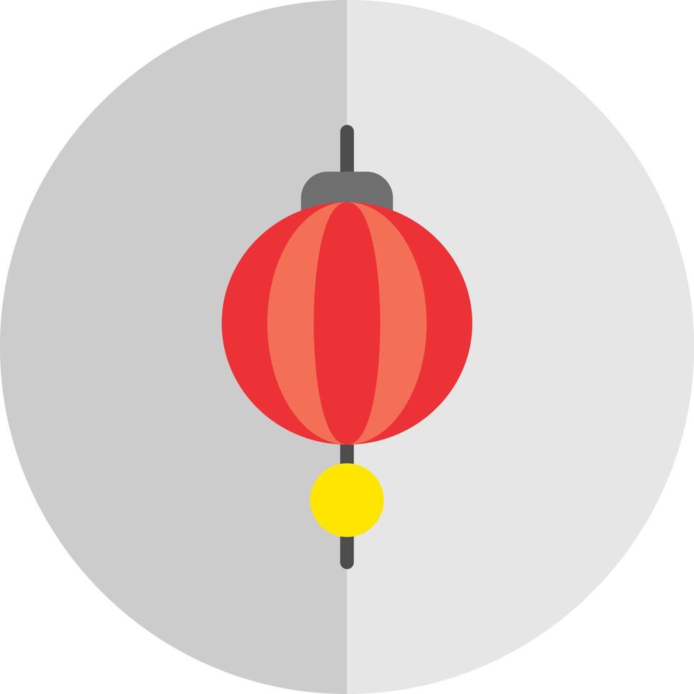 Sky Lantern Vector Icon Design