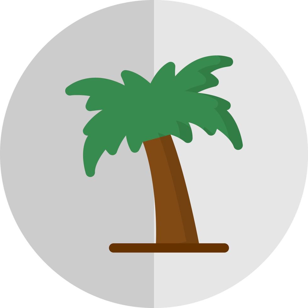 diseño de icono de vector de árbol de dubai