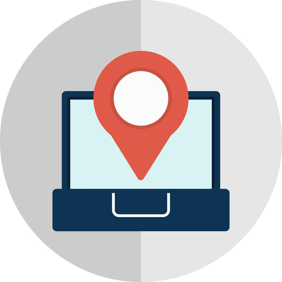 Scanning Location Vector Icon Design
