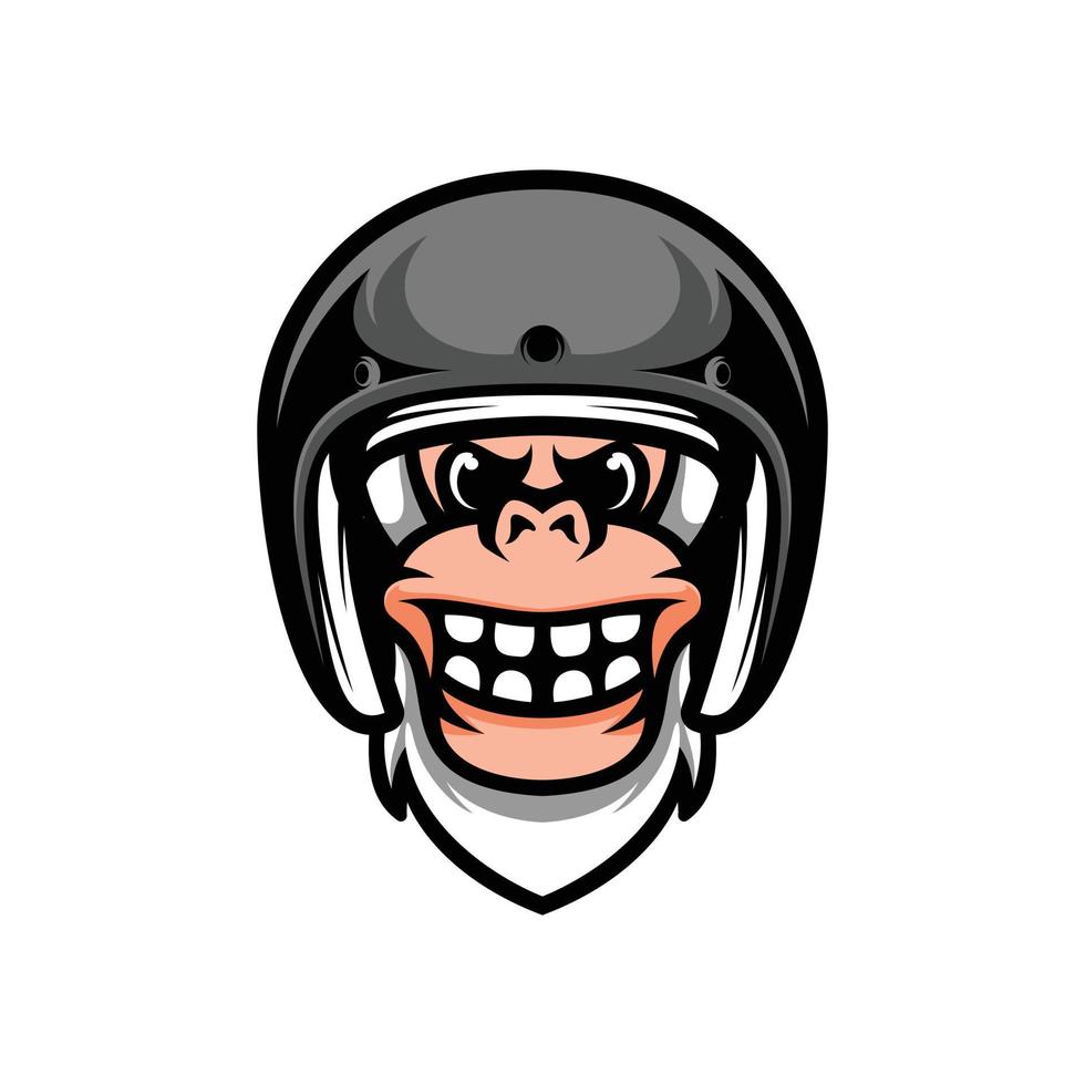 Yeti Ride Mascot Logo Design vector