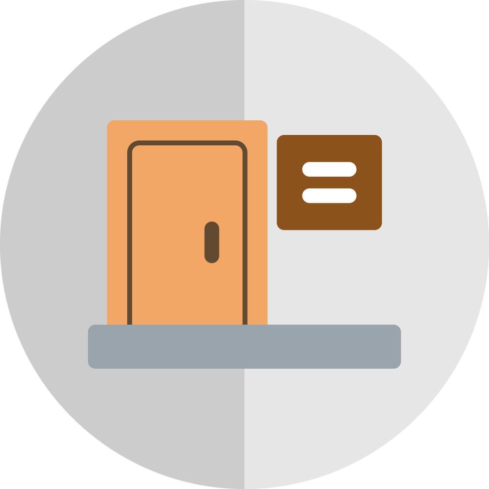 Dressing Room Vector Icon Design