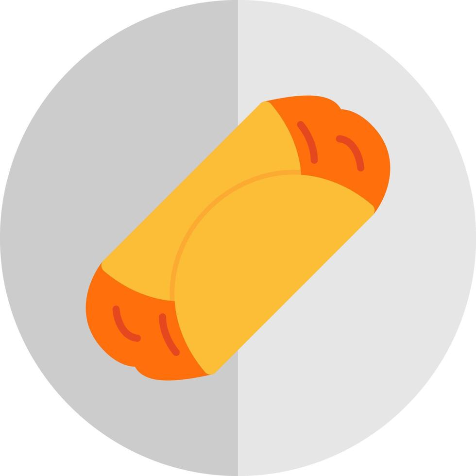 diseño de icono de vector de enchilada