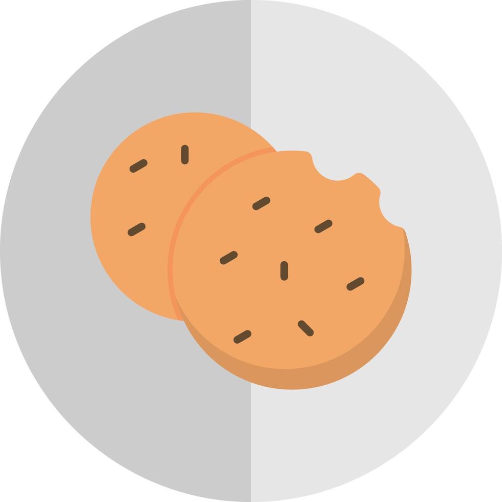 Chocolate Chip Vector Icon Design