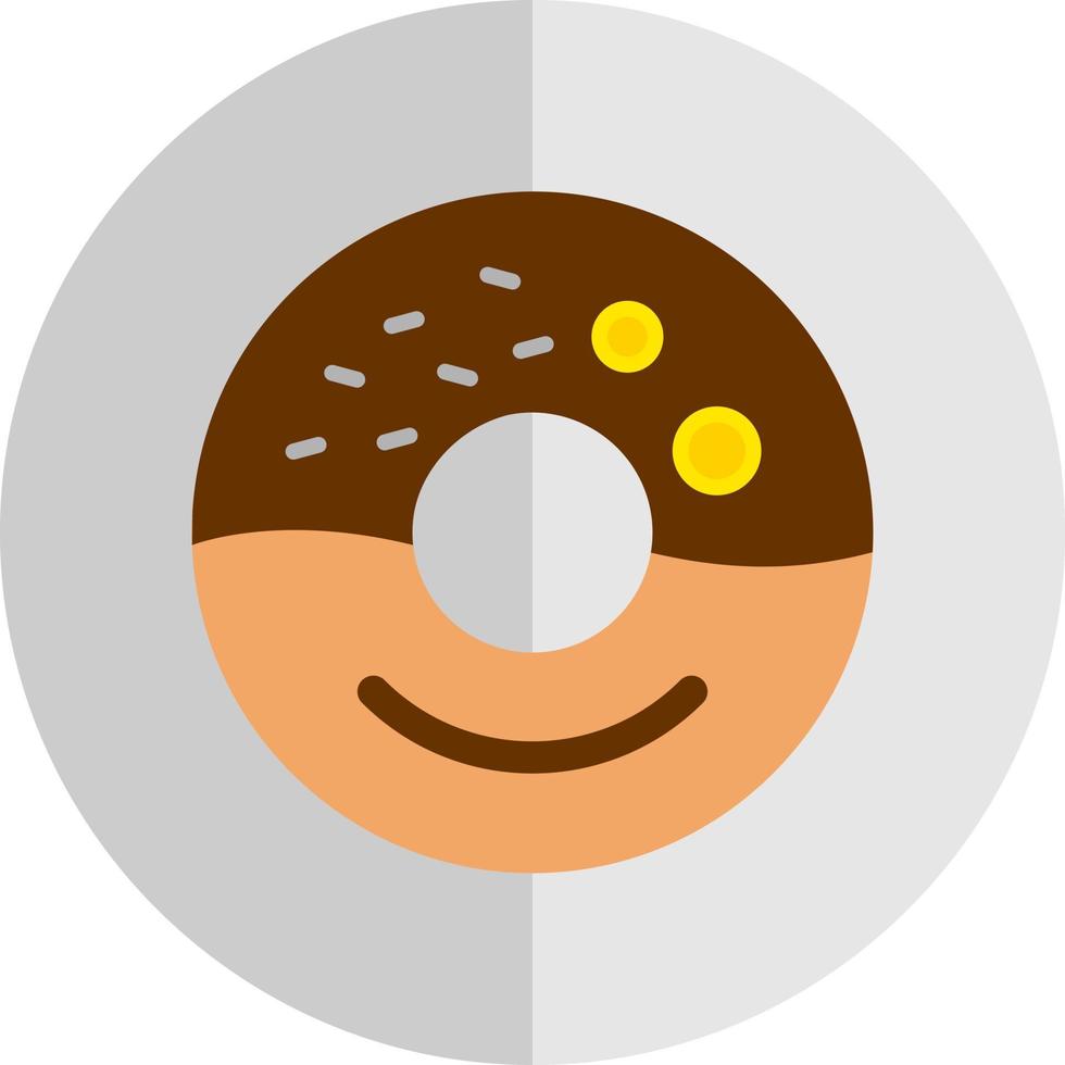 diseño de icono de vector de donut
