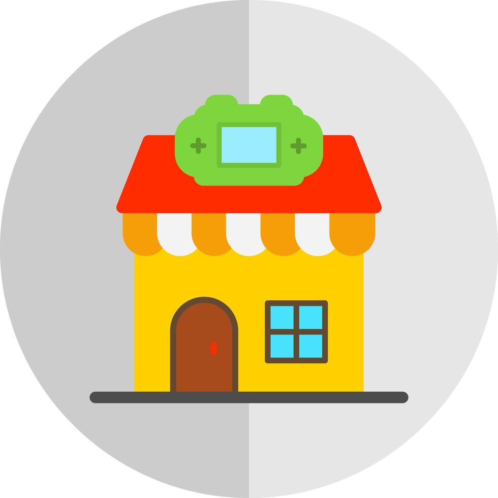 Game Store Vector Icon Design