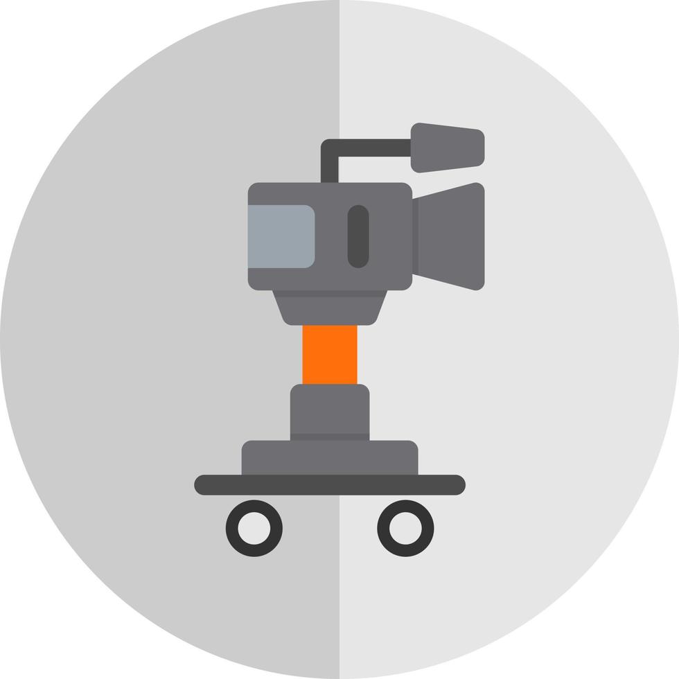 Camera Dolly Vector Icon Design