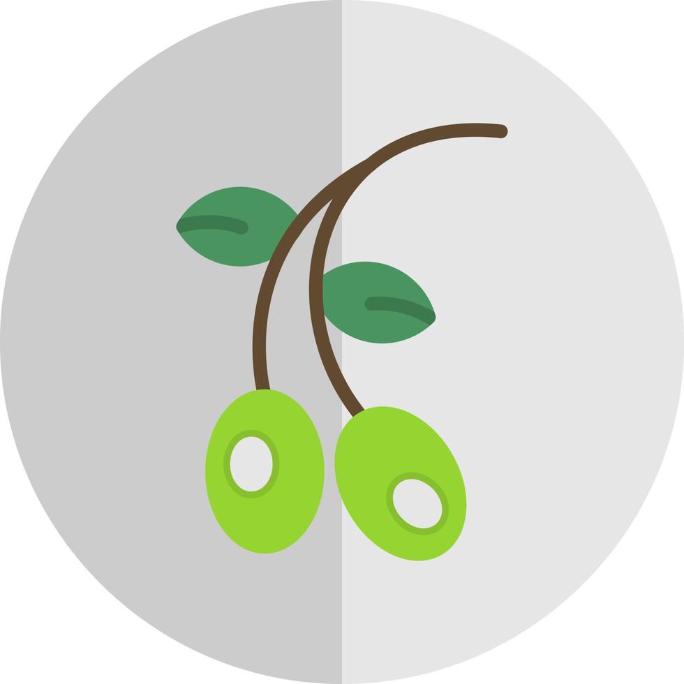 Olive Vector Icon Design