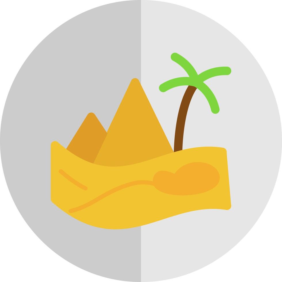 Desert Vector Icon Design