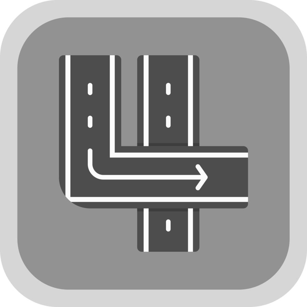 Road Ramps Vector Icon Design