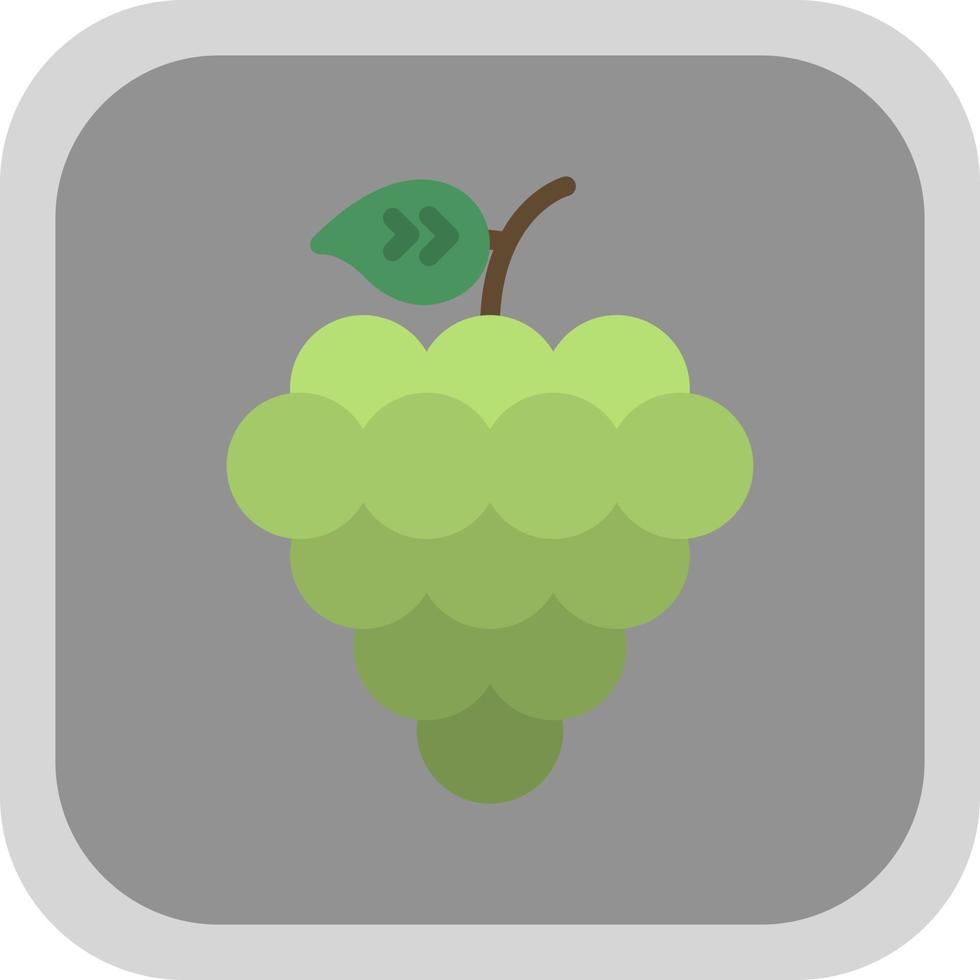 Grapes Vector Icon Design