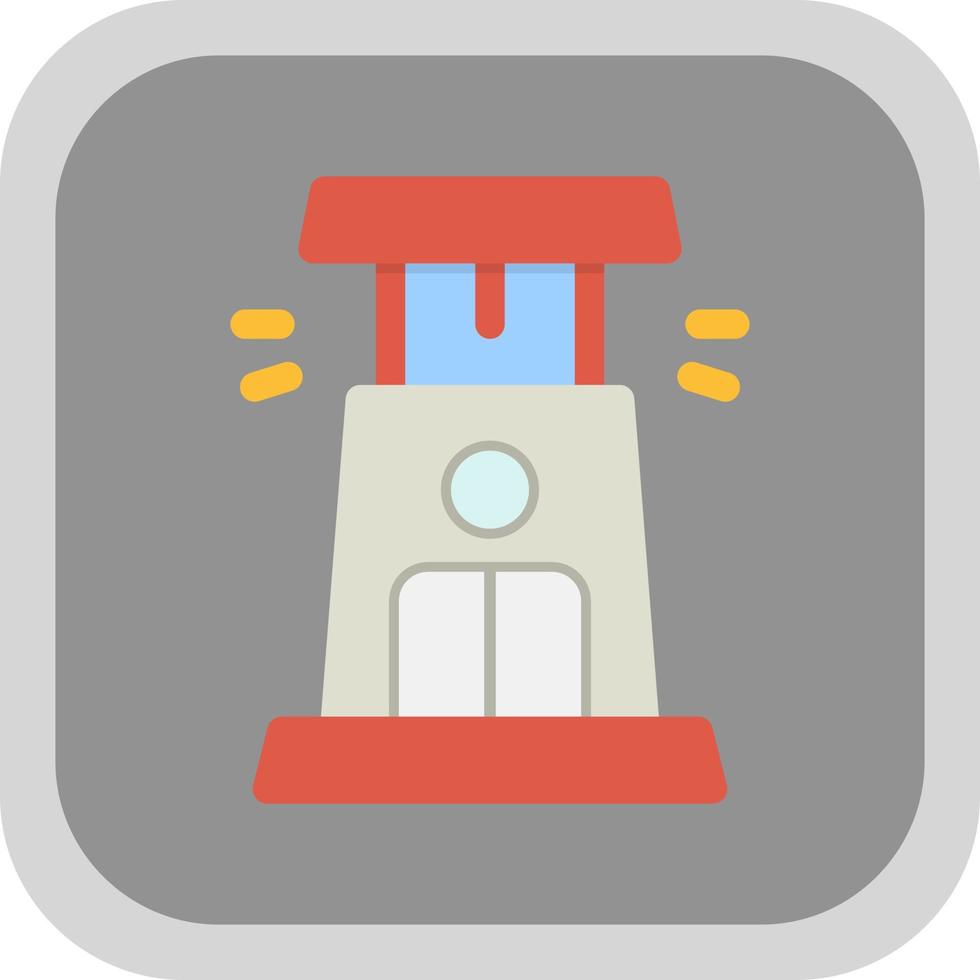 Lighthouse Vector Icon Design