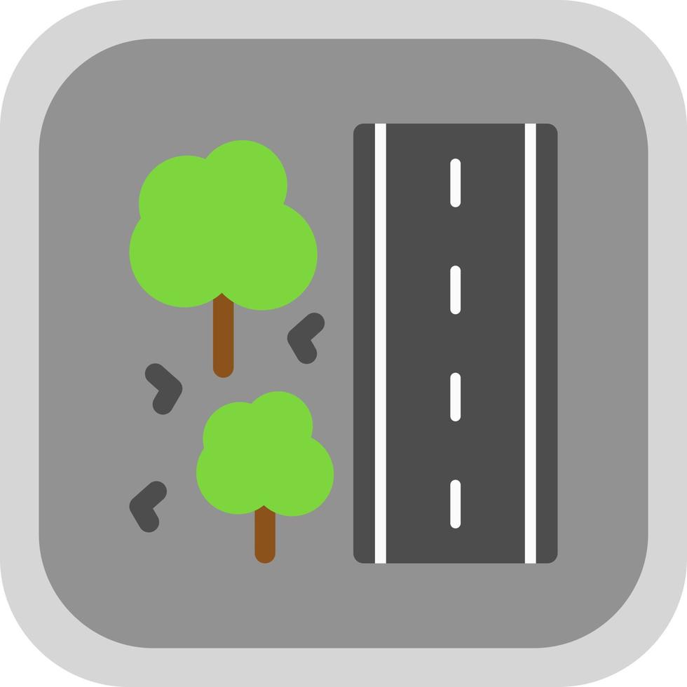 Roadside Vector Icon Design