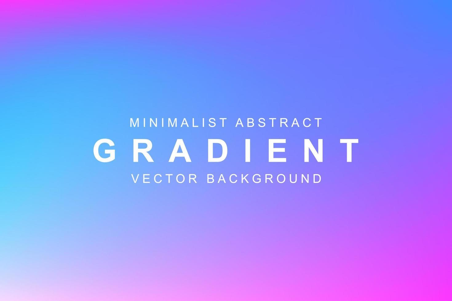 Minimalist abstract gradient vector background