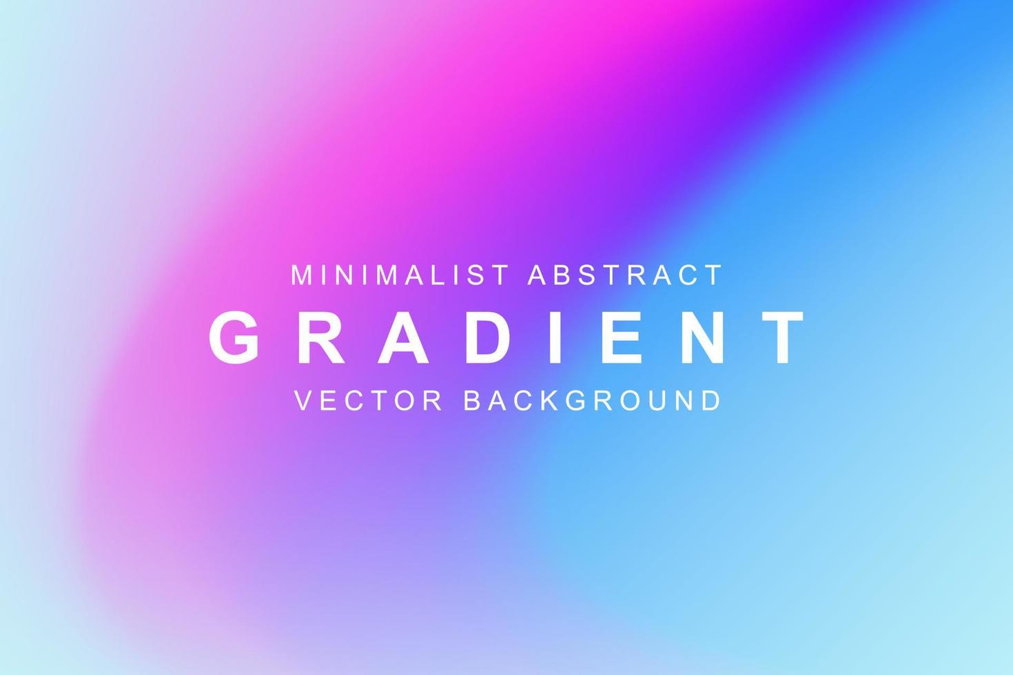 Minimalist abstract gradient vector background