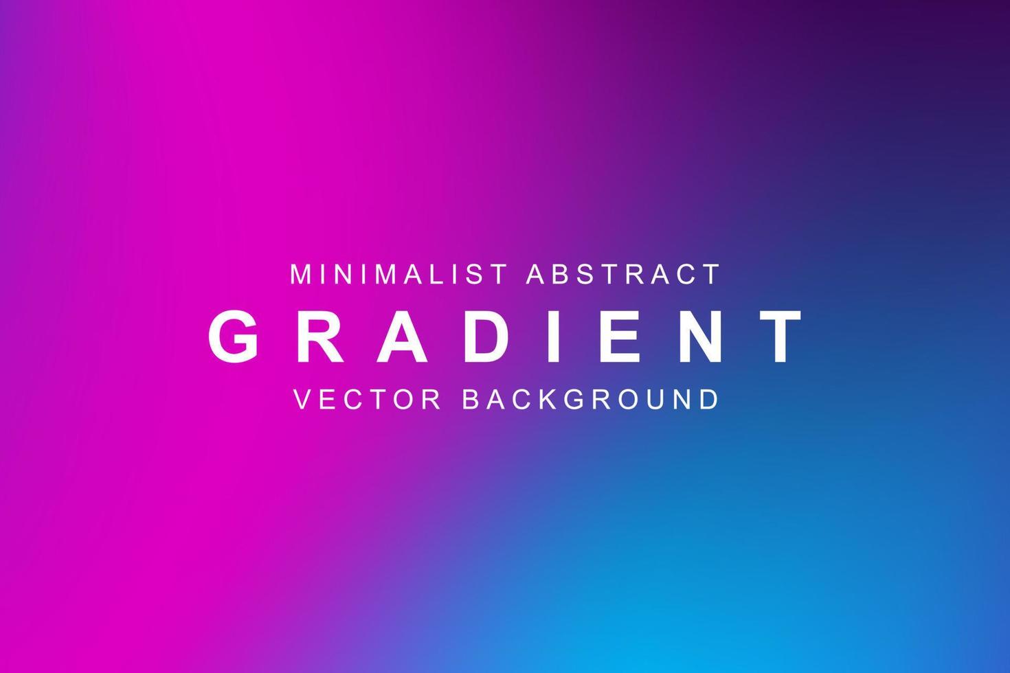 Minimalist abstract gradient vector background