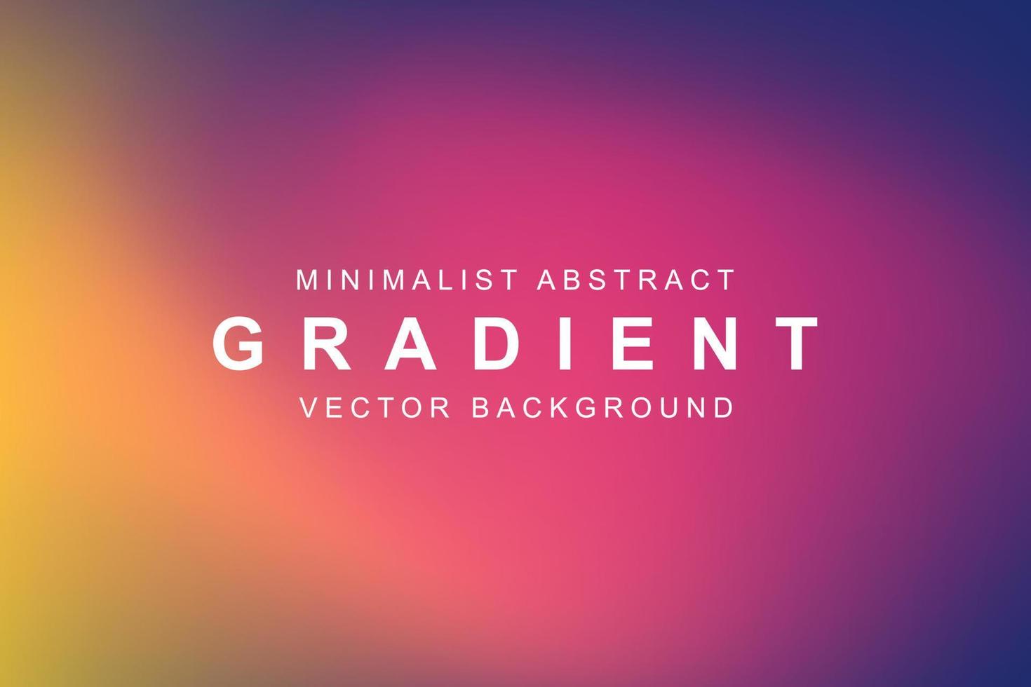 Minimalist abstract gradient vector background