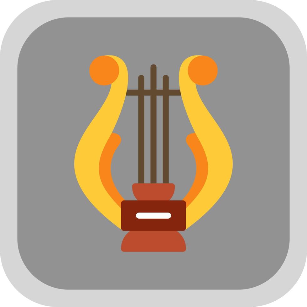 Lyre Vector Icon Design