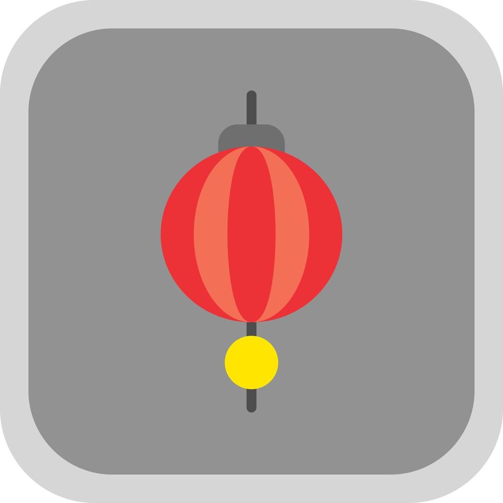 Sky Lantern Vector Icon Design