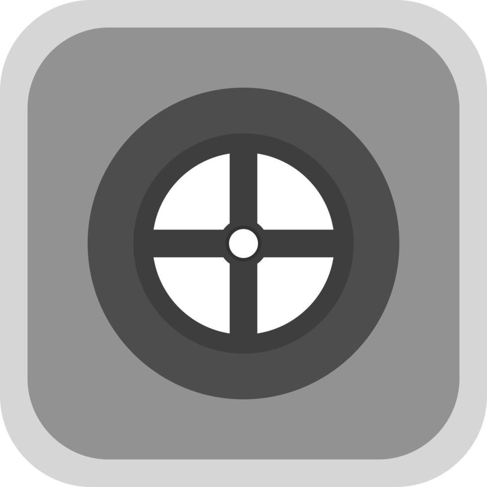 Wheel Vector Icon Design