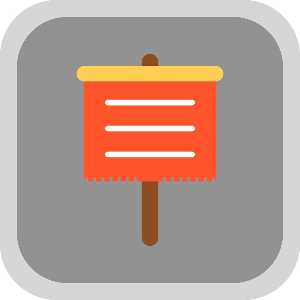 Vexillum Vector Icon Design
