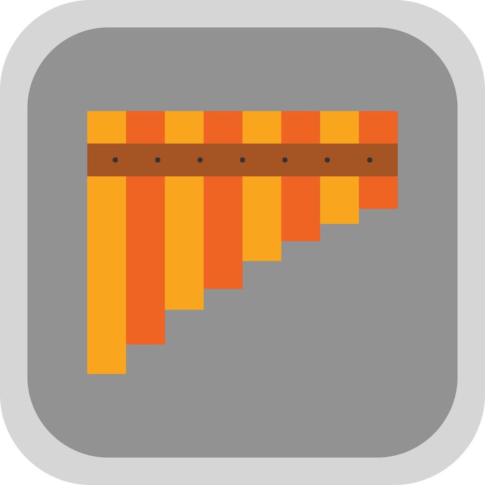 Pan Flute Vector Icon Design