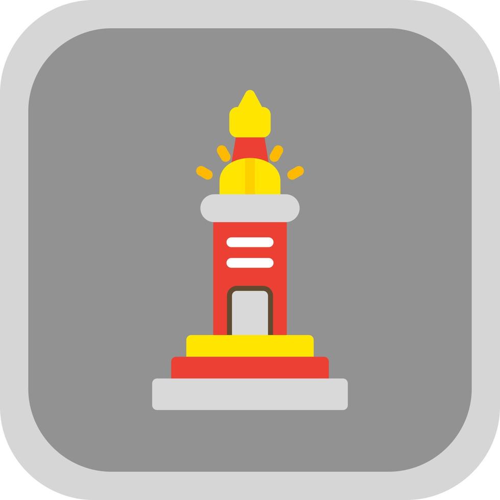 Lighthouse Of Alexandria Vector Icon Design
