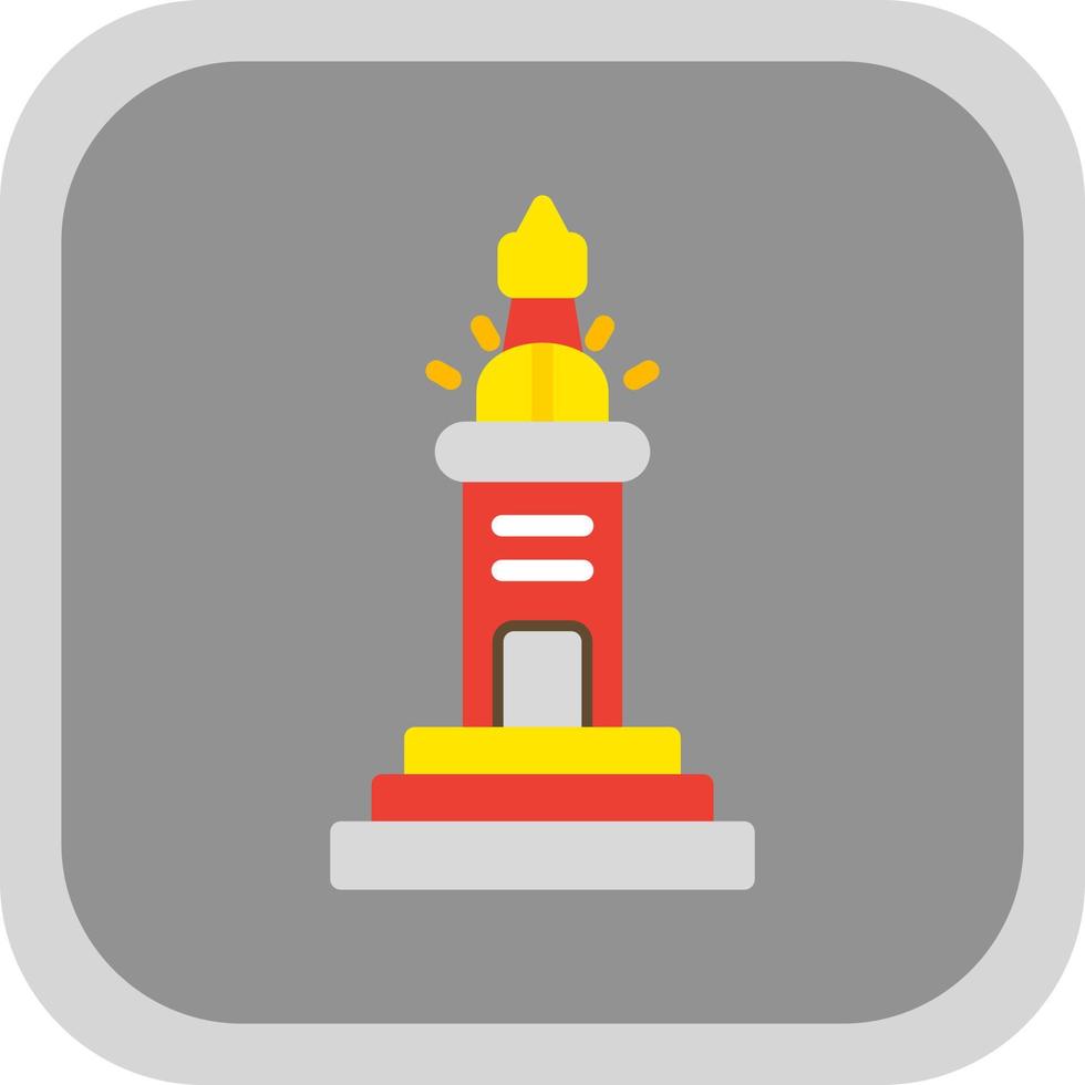 diseño de icono de vector de faro de alejandría