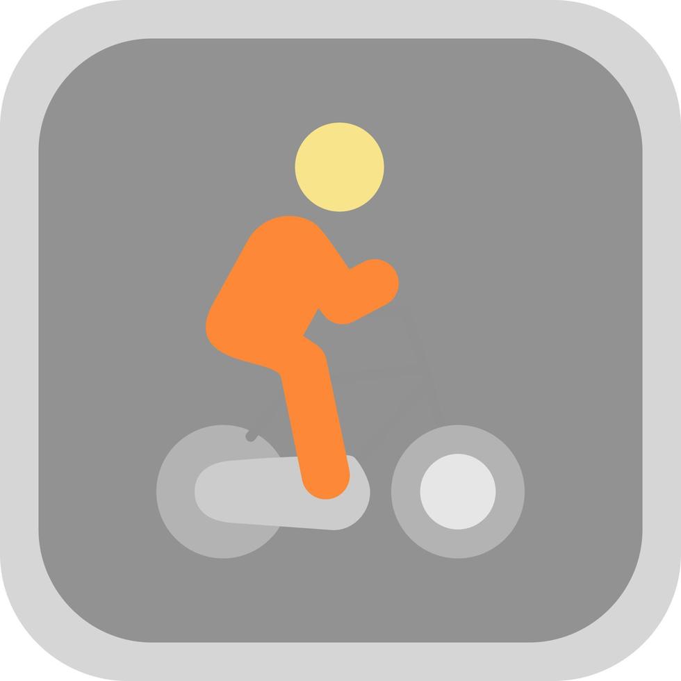 Cycling Person Vector Icon Design