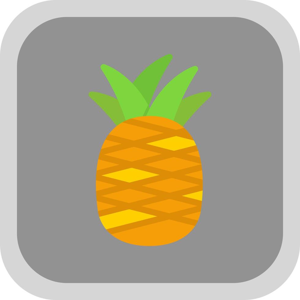 Pineapple Vector Icon Design