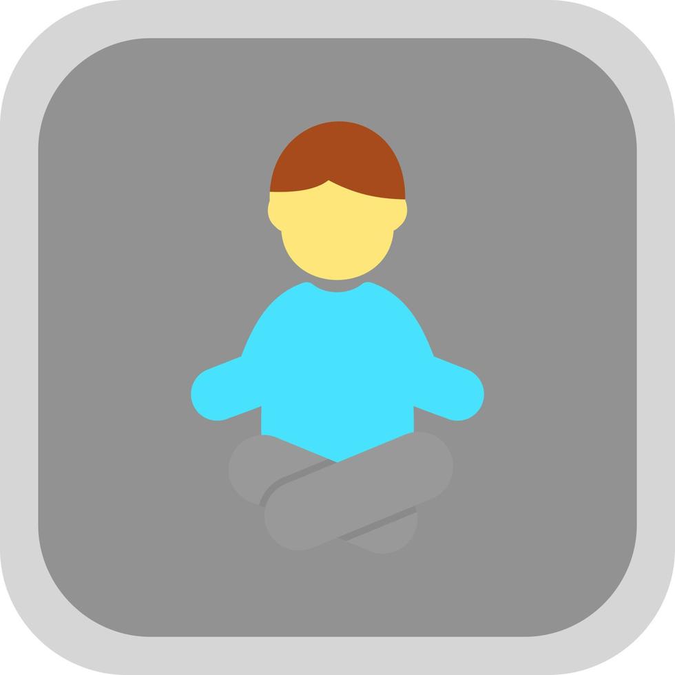 Yoga Vector Icon Design