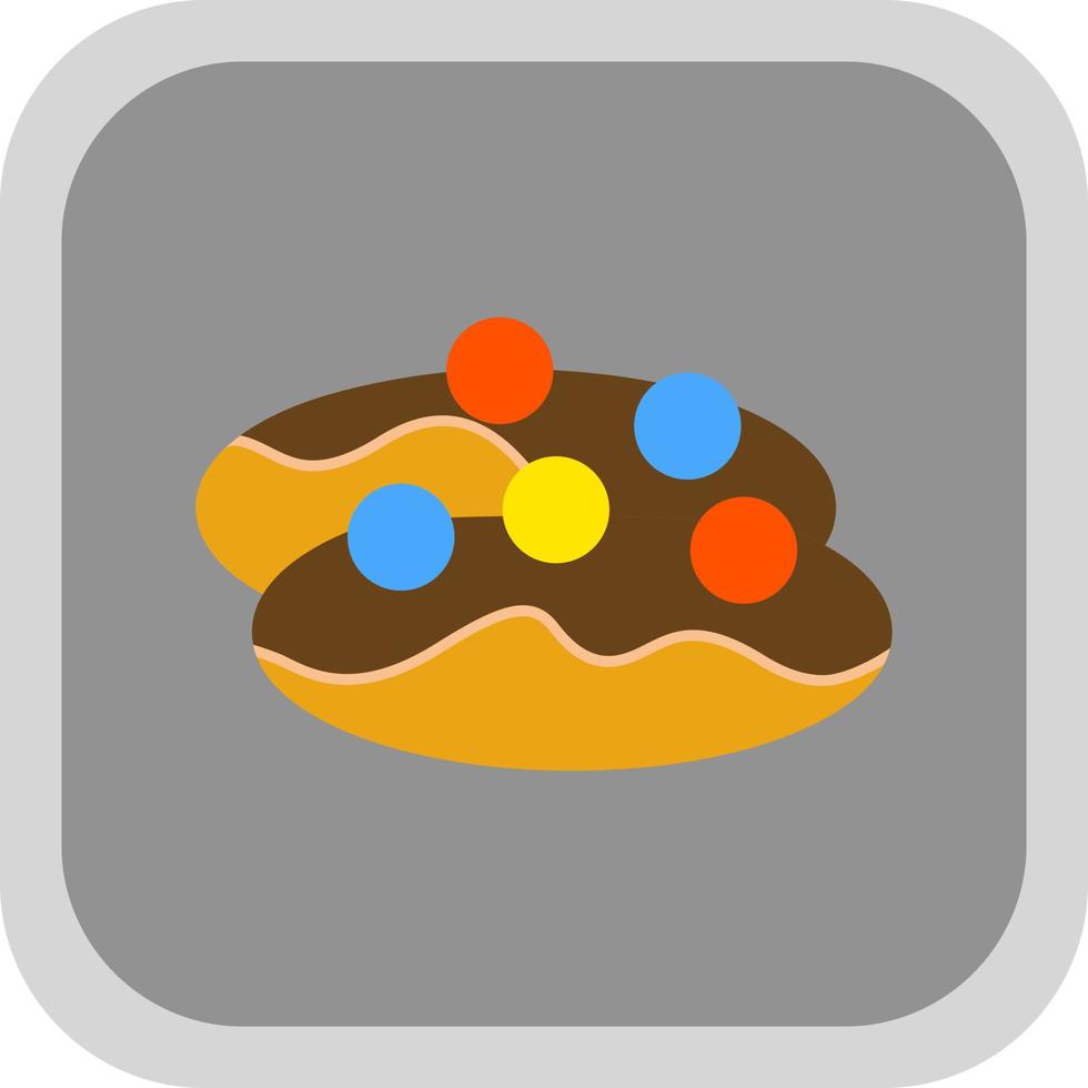 Eclair Vector Icon Design