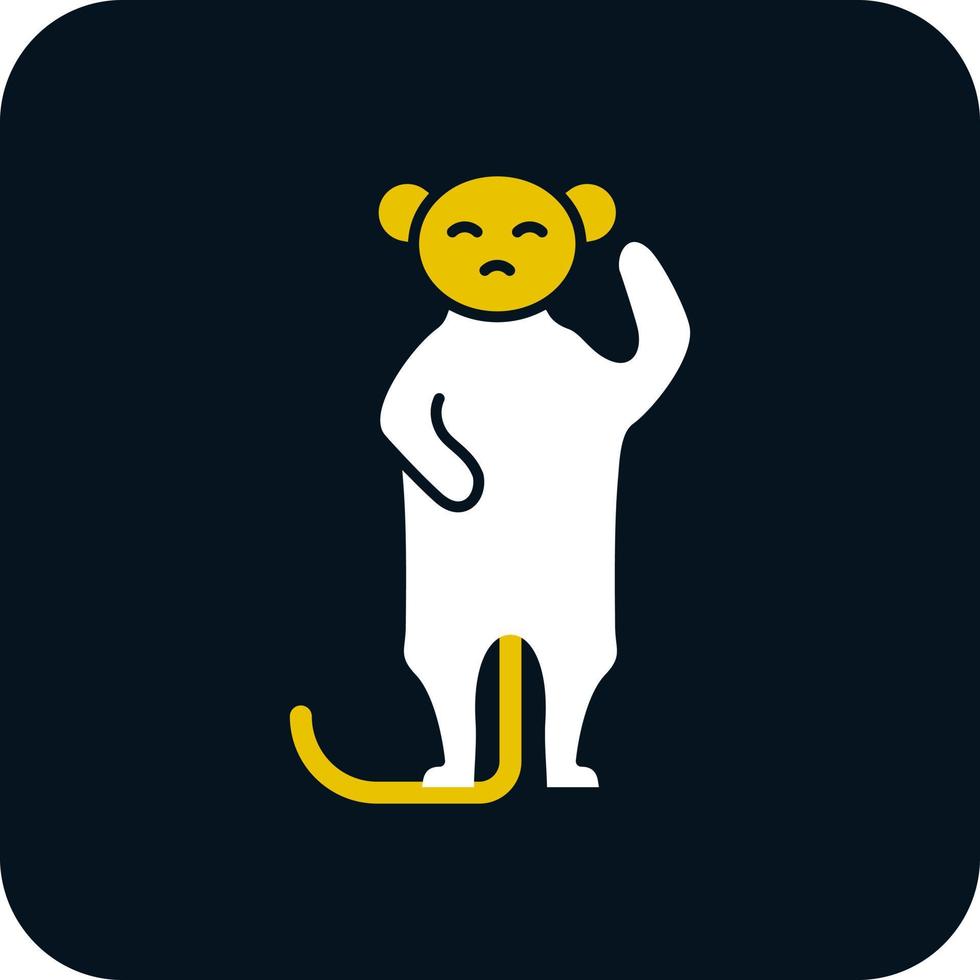 Meerkat Vector Icon Design