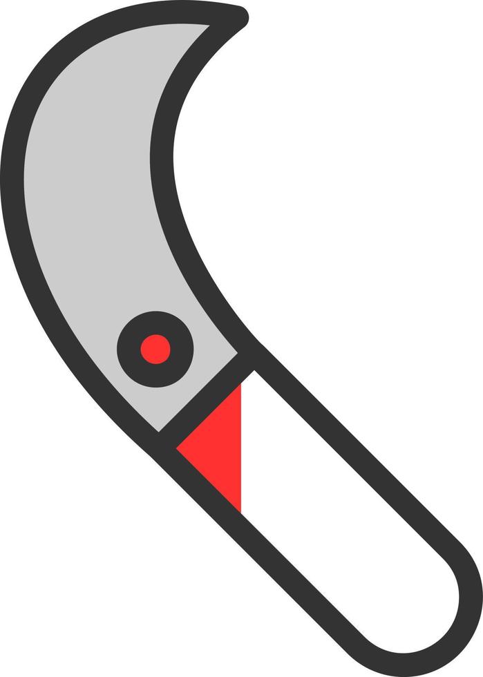 Sickle Vector Icon Design