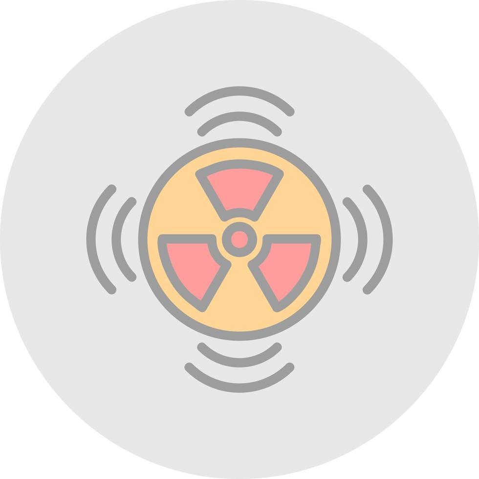 Gamma Ray Vector Icon Design