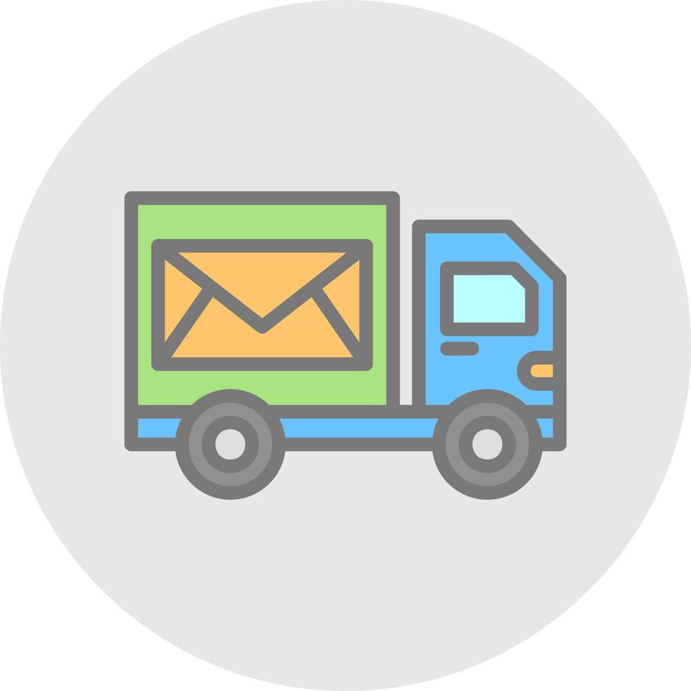 Postal Service Vector Icon Design
