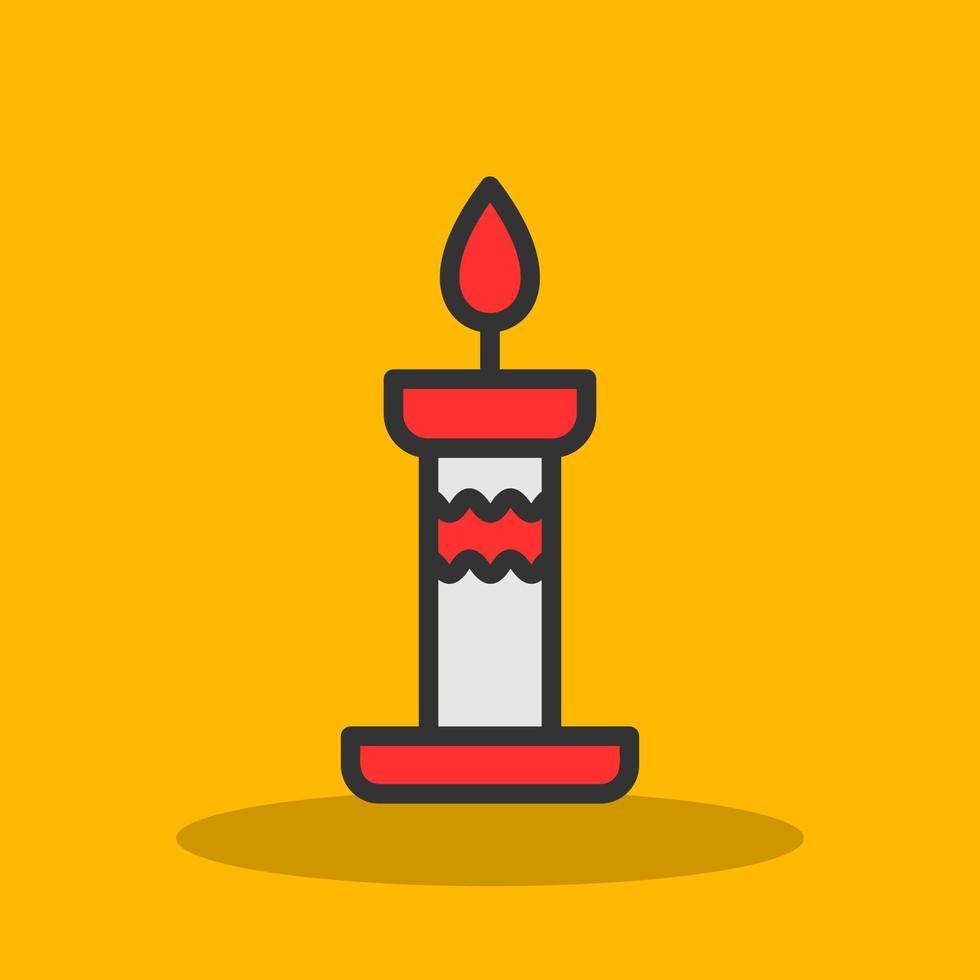 Candles Vector Icon Design