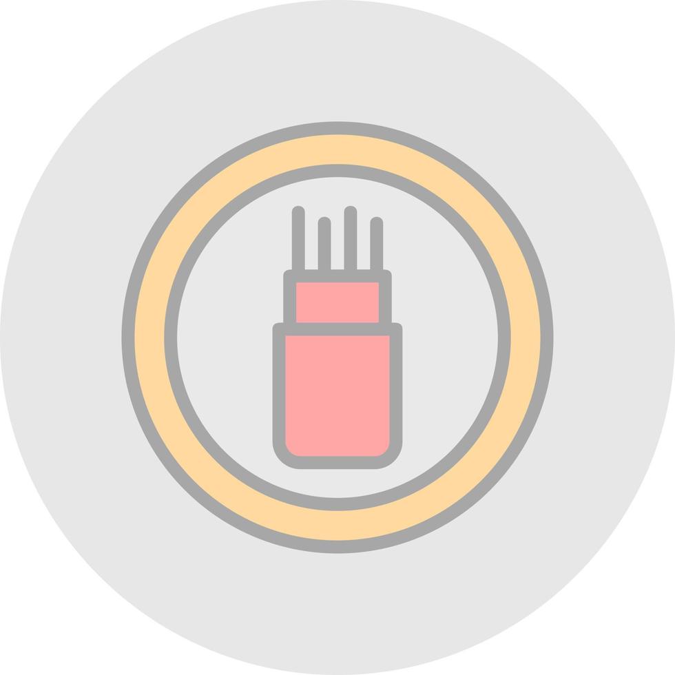 Optics Vector Icon Design