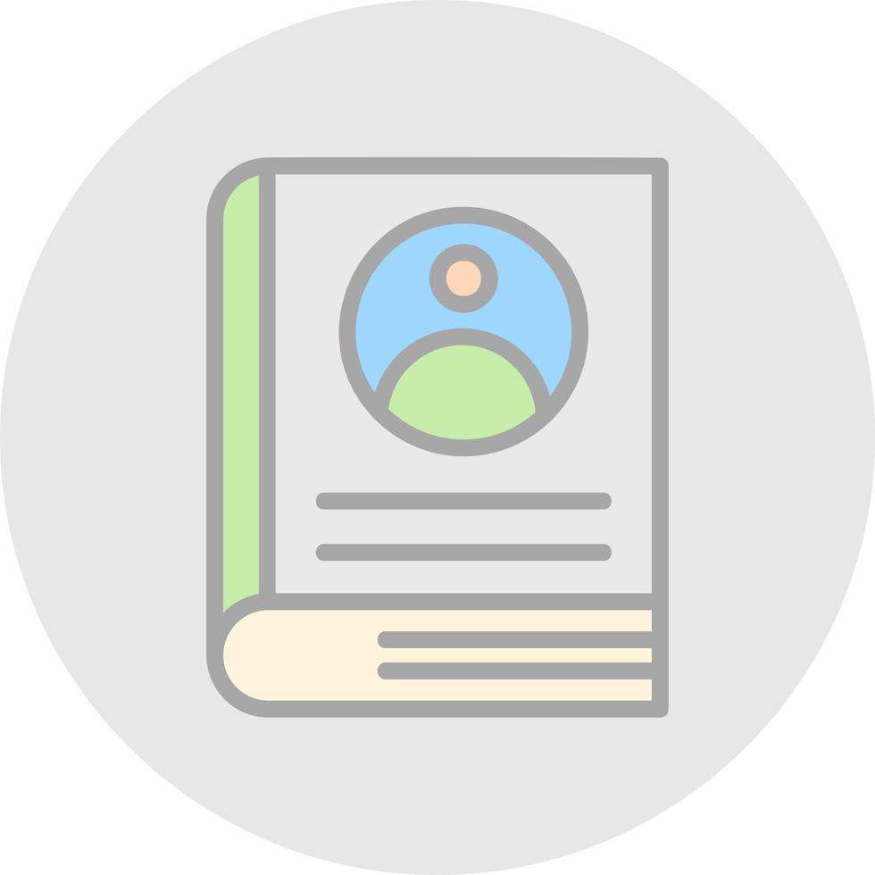Books Vector Icon Design