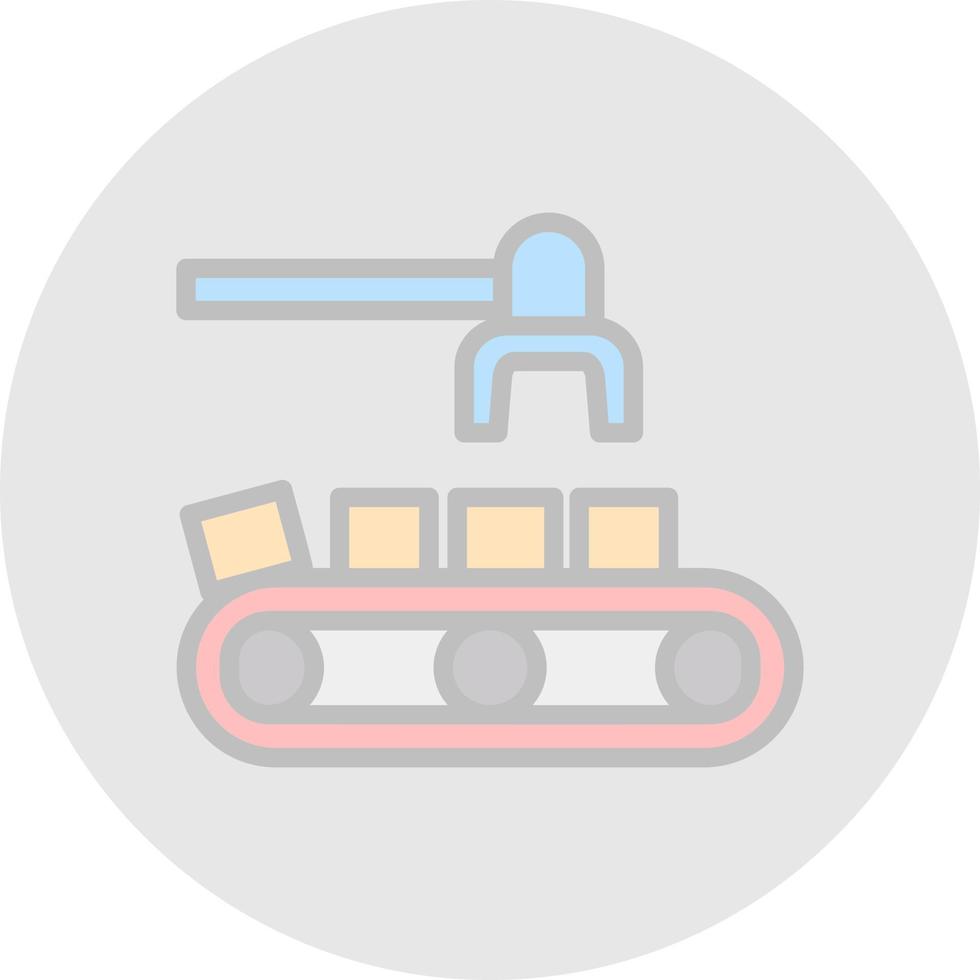 Conveyor Vector Icon Design