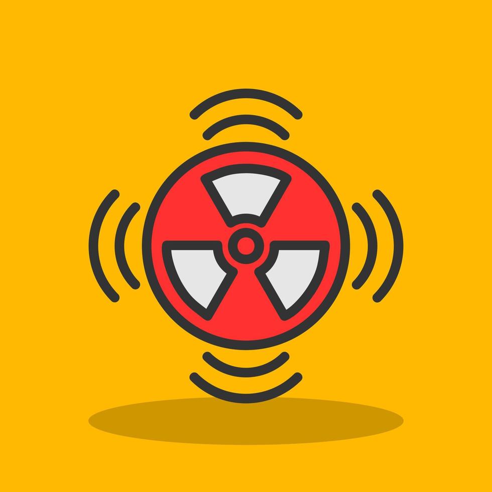 Gamma Ray Vector Icon Design
