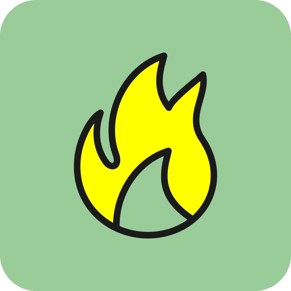 Fire Vector Icon Design