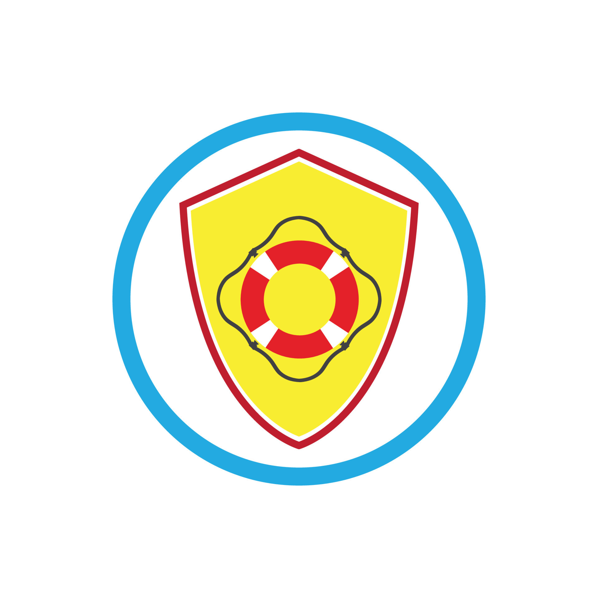 Lifebuoy Logo Symbol 20534463 Vector Art at Vecteezy